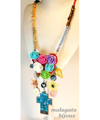 Collar Romantica Cruz