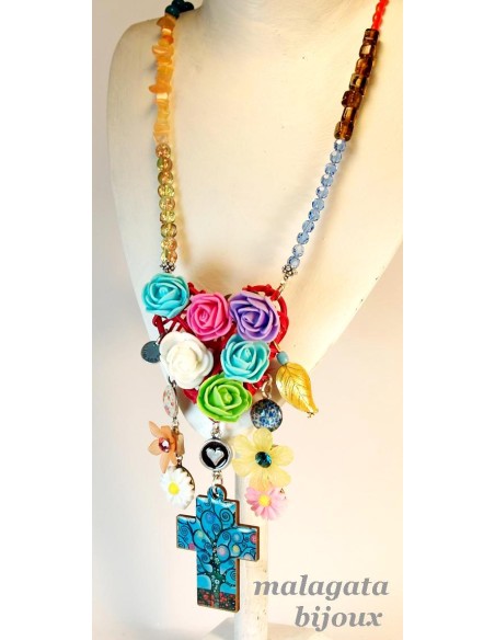 Collar Romantica Cruz