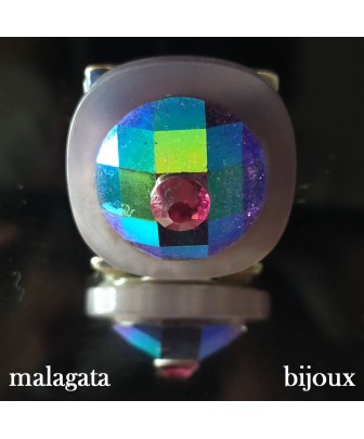 Anillo Luz Geométrica