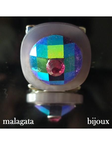 Anillo Luz Geométrica