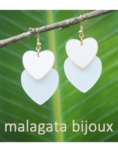 Pendientes Doble Corazón