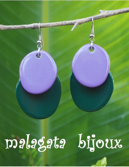 Pendientes Gotas de Óvalos