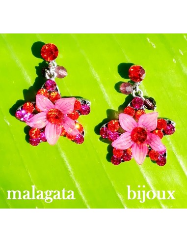 Pendientes Estrellas en Flor