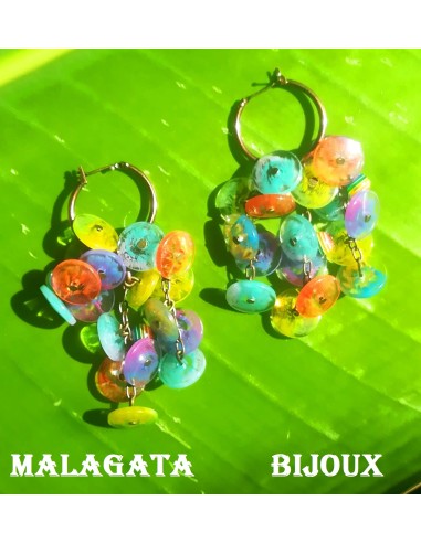 Pendientes Aros Multicolor