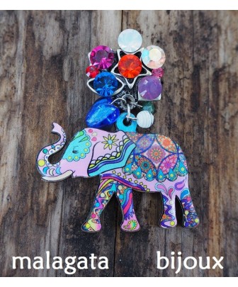 Broche Colores de Asia