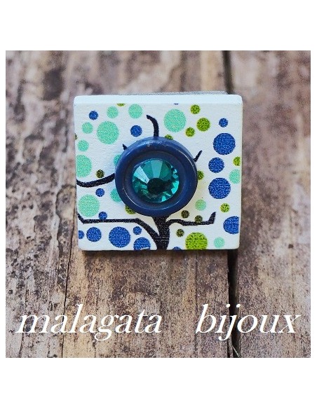 Anillo Cuadro Flamenco