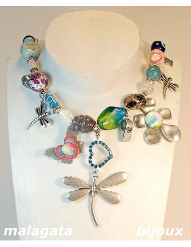 Collar Libélulas Enamoradas